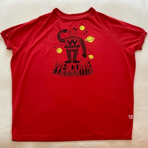 Walter Van Beirendonck Wonder Hotels Inc robot T-shirt - Picture 1 of 6